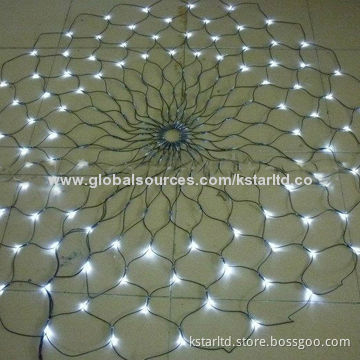 LED round net light, waterproof, for outdoor use